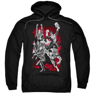 Justice League Jla Explosion Hoodie