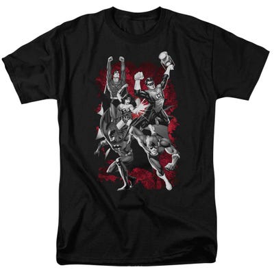 Justice League Jla Explosion T-Shirt