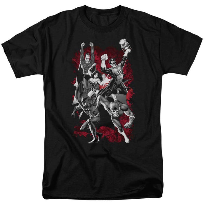 Justice League Jla Explosion T-Shirt