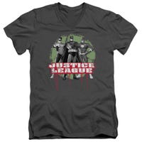 Justice League Jla Trio V-Neck T-Shirt