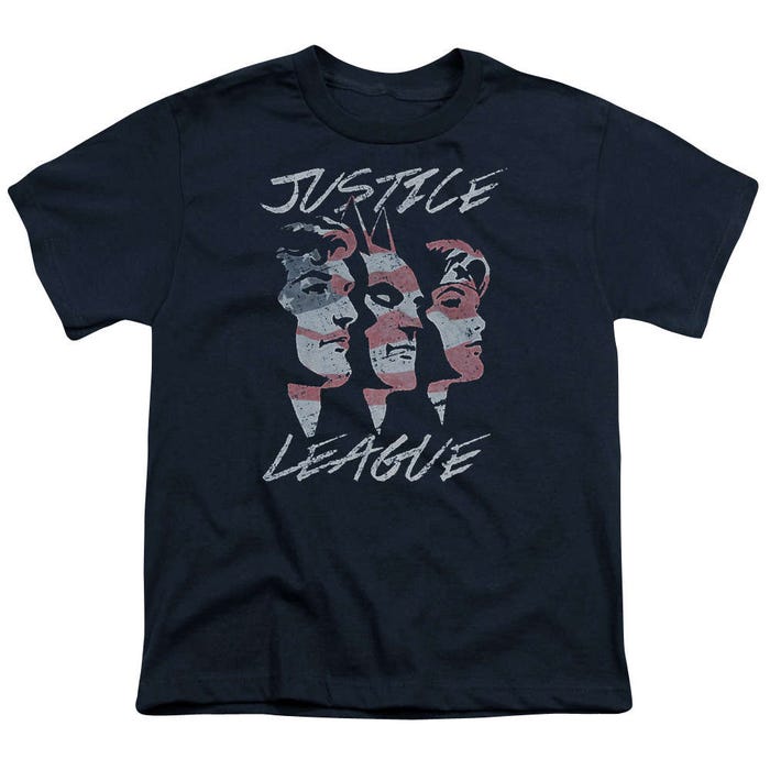 Justice League Justice For America Kids T-Shirt