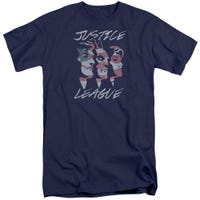 Justice League Justice For America Tall T-Shirt