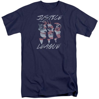Justice League Justice For America Tall T-Shirt
