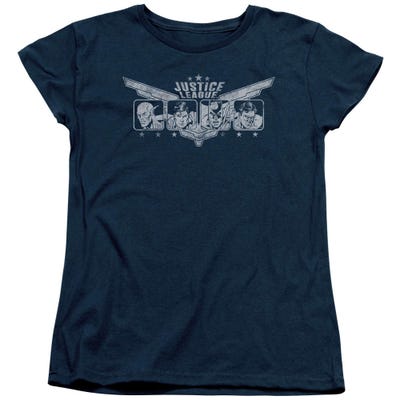 Justice League Justice Wings Womens T-Shirt