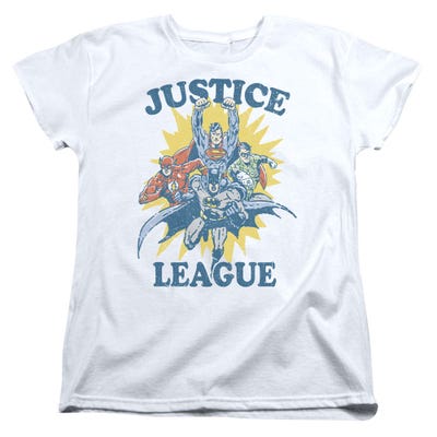 Justice League Lets Do This Womens T-Shirt