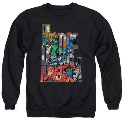 Justice League Lettered League Sweatshirt