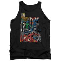 Justice League Lettered League Tank Top