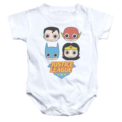 Justice League Lil League Baby Bodysuit