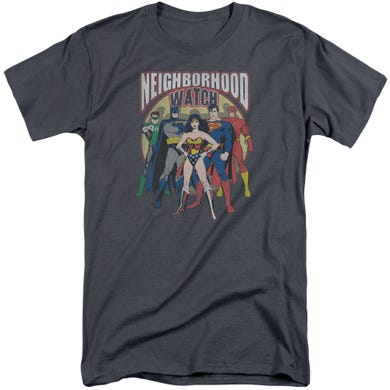 Justice League Neighborhood Watch Tall T-Shirt