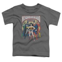 Justice League Neighborhood Watch Toddler T-Shirt thumb 1