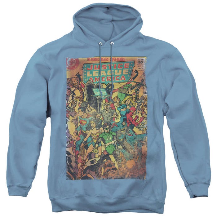 Justice League No 212 Vintage Hoodie