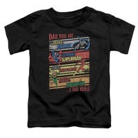 Justice League Official Dad A True Hero Toddler T-Shirt