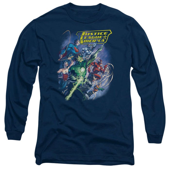 Justice League Onward Long Sleeve Shirt