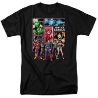 Justice League Panels T-Shirt
