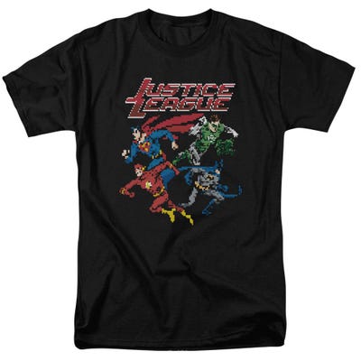 Justice League Pixel League T-Shirt