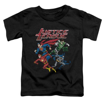 Justice League Pixel League Toddler T-Shirt