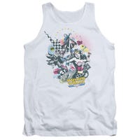  Justice League Power Trio Vintage Tank Top
