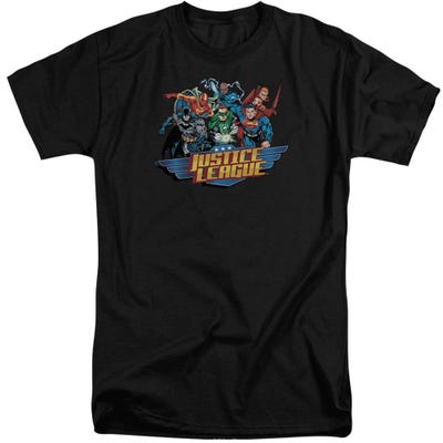 Justice League Ready To Fight Tall T-Shirt