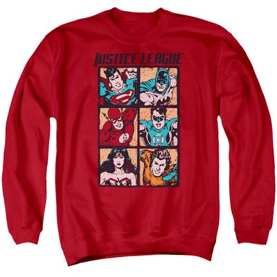 Justice League Rough Panels Sweatshirt