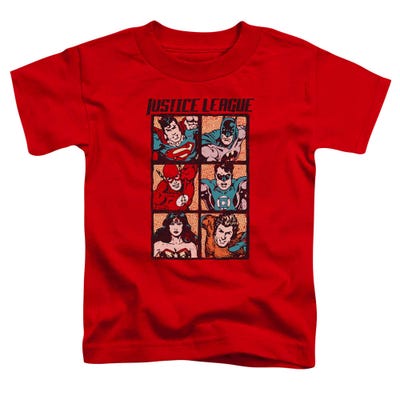 Justice League Rough Panels Toddler T-Shirt