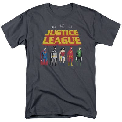 Justice League Standing Below T-Shirt