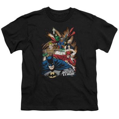 Justice League Starburst Kids T-Shirt