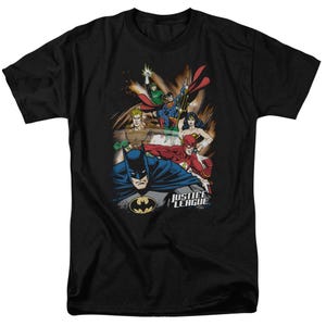 Justice League Starburst T-Shirt