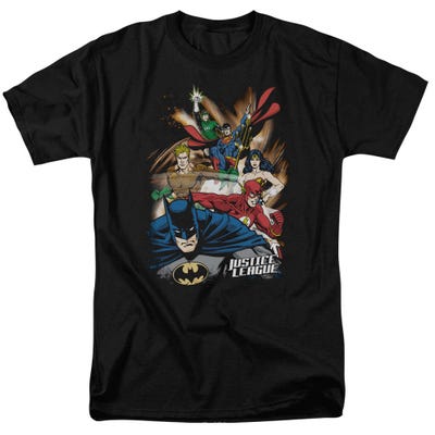 Justice League Starburst T-Shirt