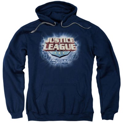 Justice League Storm Logo Hoodie