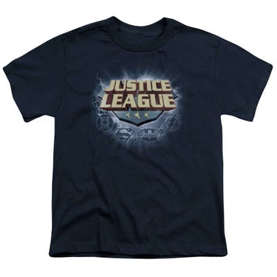 Justice League Storm Logo Kids T-Shirt