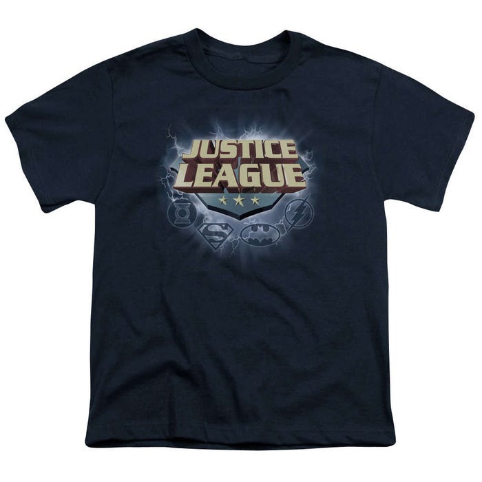 Justice League Storm Logo Kids T-Shirt