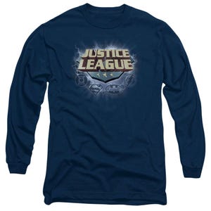 Justice League Storm Logo Long Sleeve Shirt