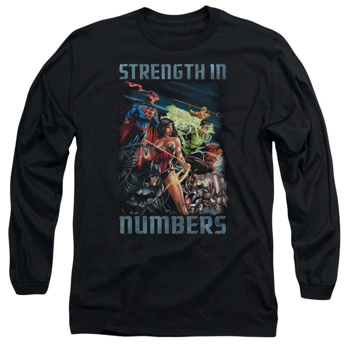 Justice League Strength In Number Long Sleeve Shirt