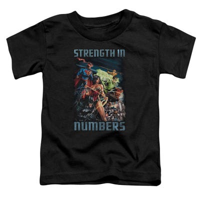 Justice League Strength In Number Toddler T-Shirt