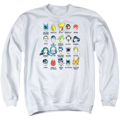 Justice League Superhero Issues Sweatshirt