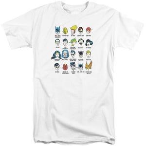 Justice League Superhero Issues Tall T-Shirt