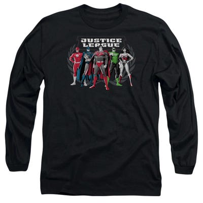 Justice League The Big Five Long Sleeve Shirt