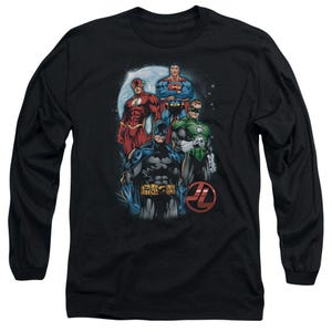 Justice League The Four Long Sleeve Shirt