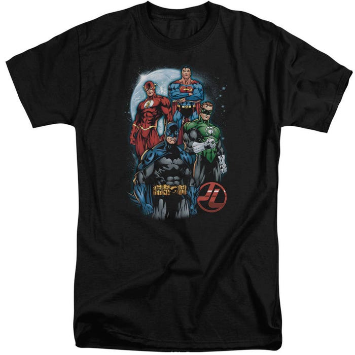 Justice League The Four Tall T-Shirt