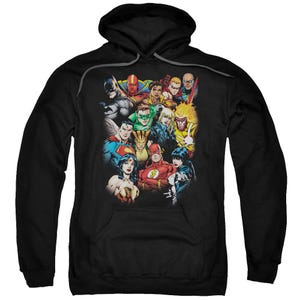 Justice League The Leagues All Here Hoodie