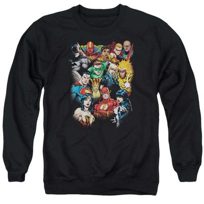 Justice League The Leagues All Here Sweatshirt