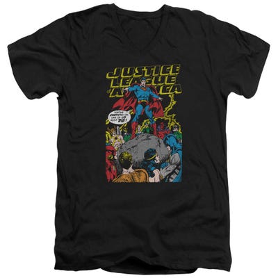 Justice League Ultimate Sacrifice V-Neck T-Shirt