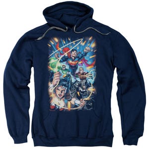 Justice League Under Attack Hoodie