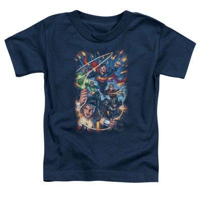 Justice League Under Attack Toddler T-Shirt