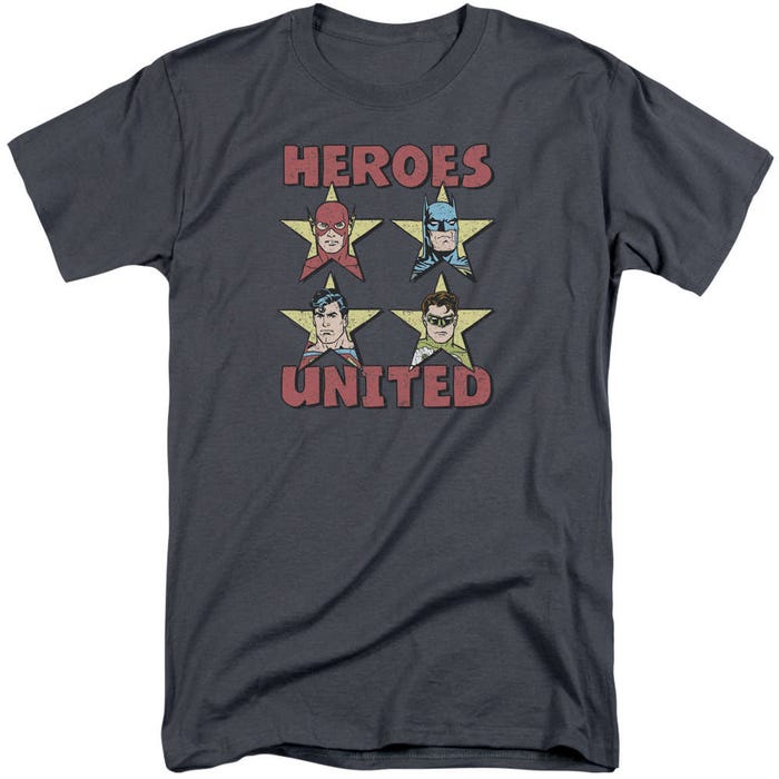 Justice League United Stars Tall T-Shirt