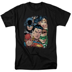 Justice League Up Close And Personal T-Shirt