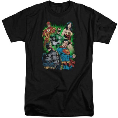 Justice League Will Power Tall T-Shirt