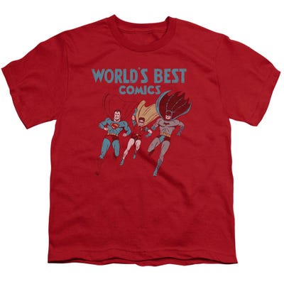 Justice League Worlds Best Action Kids T-Shirt