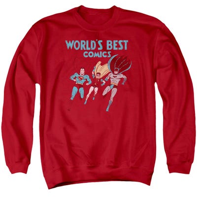 Justice League Worlds Best Action Sweatshirt