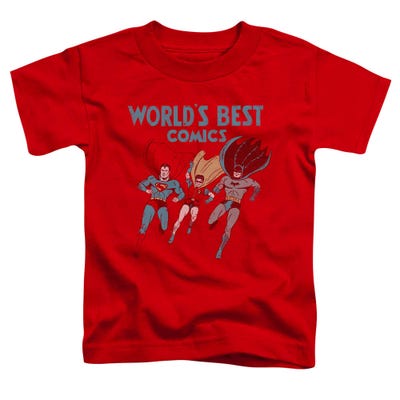Justice League Worlds Best Action Toddler T-Shirt
